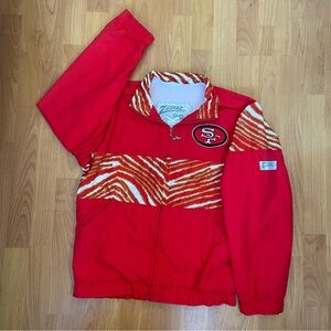 Chalk Line Zubaz NFL San Francisco Niners Vintage 90s Jacket Men’s Small